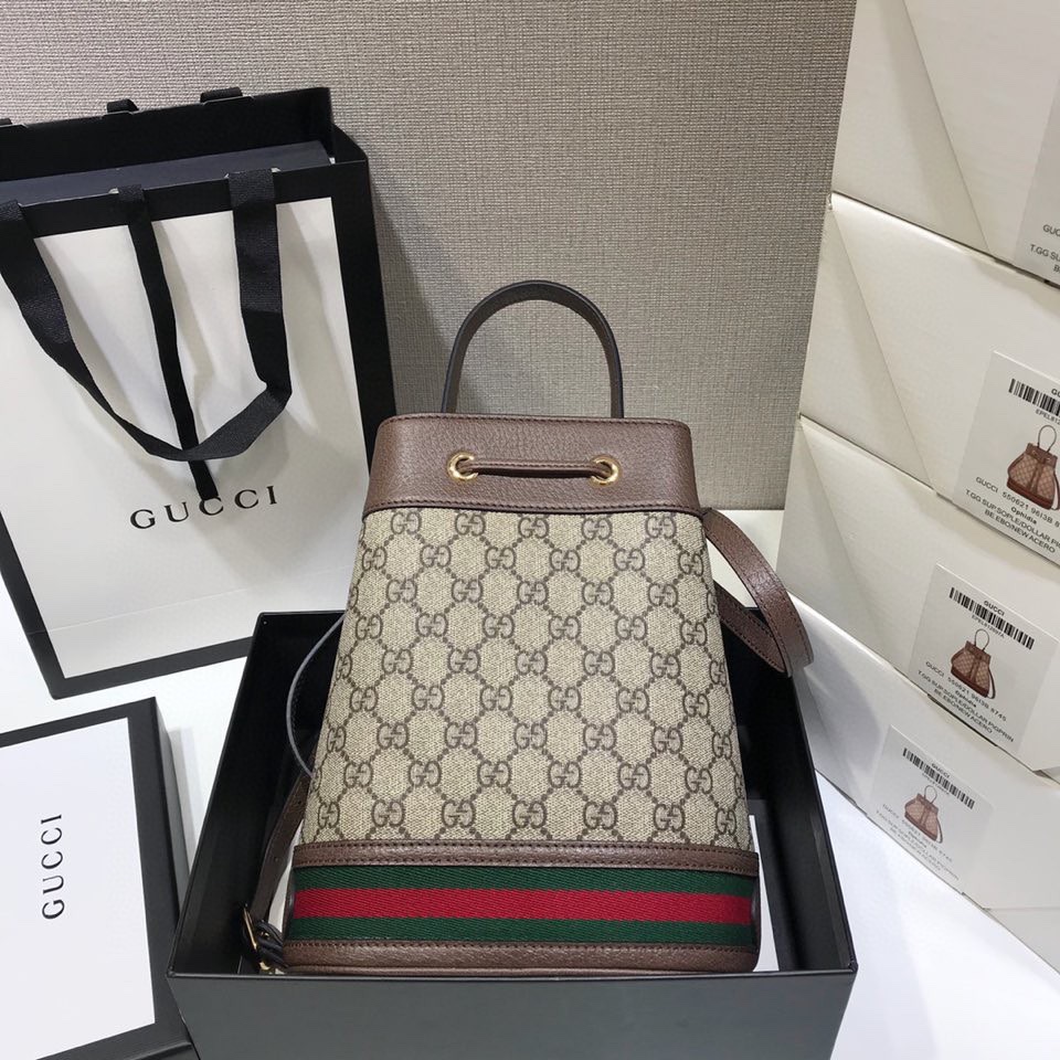 구찌 오피디아 GG 미니 버킷백 550620